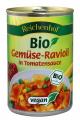 Vegetable Ravioli with Tomato sauce Vegan Organic