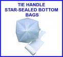 Tie Handle Star-Sealed Bottom Bin Liners