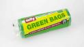 Tuffy Green Refuse Bags 20's (Garden Refuse) - 100% recycled