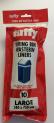 Tuffy White Swing Bin Liners Large 10's - 100% recycled