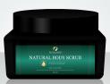 Natural Body Scrub Enriched with Clay & Sesame Oil for Dry & Under Nourished Skin