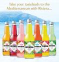330mL Riviera Sparkling Fruit Drink with 5% Organic Fruit Juice