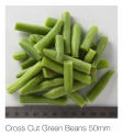 Cross Cut Green Beans 50mm
