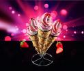 CONE Strawberry Swirl Top 