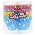 Dollar Sweets Large Polka Dot Patty Pans 100pc