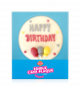 Dollar Sweets Edible Happy Birthday Plaque 1pc