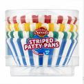 Dollar Sweets Small Striped Patty Pans 100pc