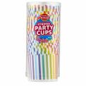 Dollar Sweets Striped Party Cups