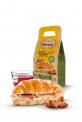 BrioBrain Breakfast Kit with Low Fat Turkey, spreadable cheese & Almonds