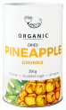 Organic Dried Pineapple chunks AMRITA, 250 g