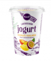 Yogurt with tropical fruits