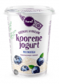 Creamy blueberry yoghurt