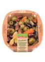 Eco-Sustainable Line - Pitted Green and Black Olives with vegetables seasoning