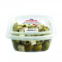 Green Pitted Olives with Provolone Cheese