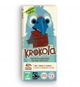 Krokola 41% cocoa Milk chocolate bar - ORGANIC - 100g
