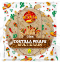 Multigrain Tortilla 20 Cm, 40 G, 4 Pcs