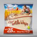 Wheat Tortilla 25 Cm, 60 Gr, 6 Pcs