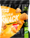 EXTRUDED CHEDDAR FLAVOURED GLUTEN FREE SNACK