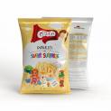 GUSTO CORN PUFFS WITH SALT AND 3 SURPRISE TOY FOR GIRLS 85G