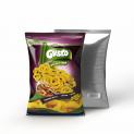 GUSTO RINGS CORN PUFFS WITH PIZZA FLAVOUR 35G
