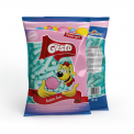 GUSTO CORN PUFFS WITH BUBBLE GUM FLAVOUR 80G