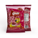 GUSTO CORN PUFFS WITH SOUR CHERRY FLAVOUR 80G