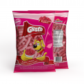 GUSTO CORN PUFFS WITH RASPBERRY FLAVOUR 80G