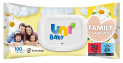 Uni Baby Family Chamomile Wet Wipes 100 Pieces