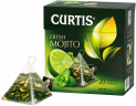 CURTIS Fresh Mojito, flavoured green tea in pyramids 20х1,7 g