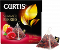 CURTIS Summer Berries, flavoured fruit tea in pyramids 20х1,7 g