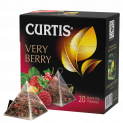 CURTIS Very Berry flavoured black tea in pyramids 20х1,7g