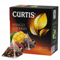 CURTIS Mango&berries, flavoured black tea in pyramids, 20 pyramids