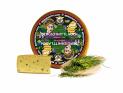 Baldauf Chives Cheese - Semi-hard cheese, natural, edible rind