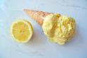 Ice cream Lemon flavor