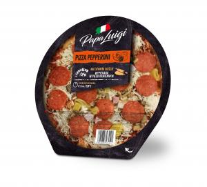 Product Pizza with Pepperoni Papa Luigi 400g - Fresh Pizza Snacks - Needl  by Wabel